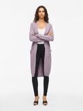 VILA VIRIL LONG KNITTED CARDIGAN, Toadstool, highres - 14042770_Toadstool_972272_005.jpg