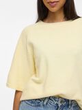 Product image thumbnail - VILIGA KORTA &Auml;RMAR STICKAD TOPP, Pastel Yellow | 3