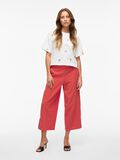 VILA REGULAR WAIST - WIDE-LEG TROUSERS, Aurora Red, highres - 14067575_AuroraRed_005.jpg