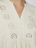 VILA V-NECK LONG SLEEVED TOP, White Sand, highres - 14102166_WhiteSand_007.jpg
