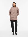 Product image thumbnail - VITATE QUILTED COAT, Taupe Gray | 4