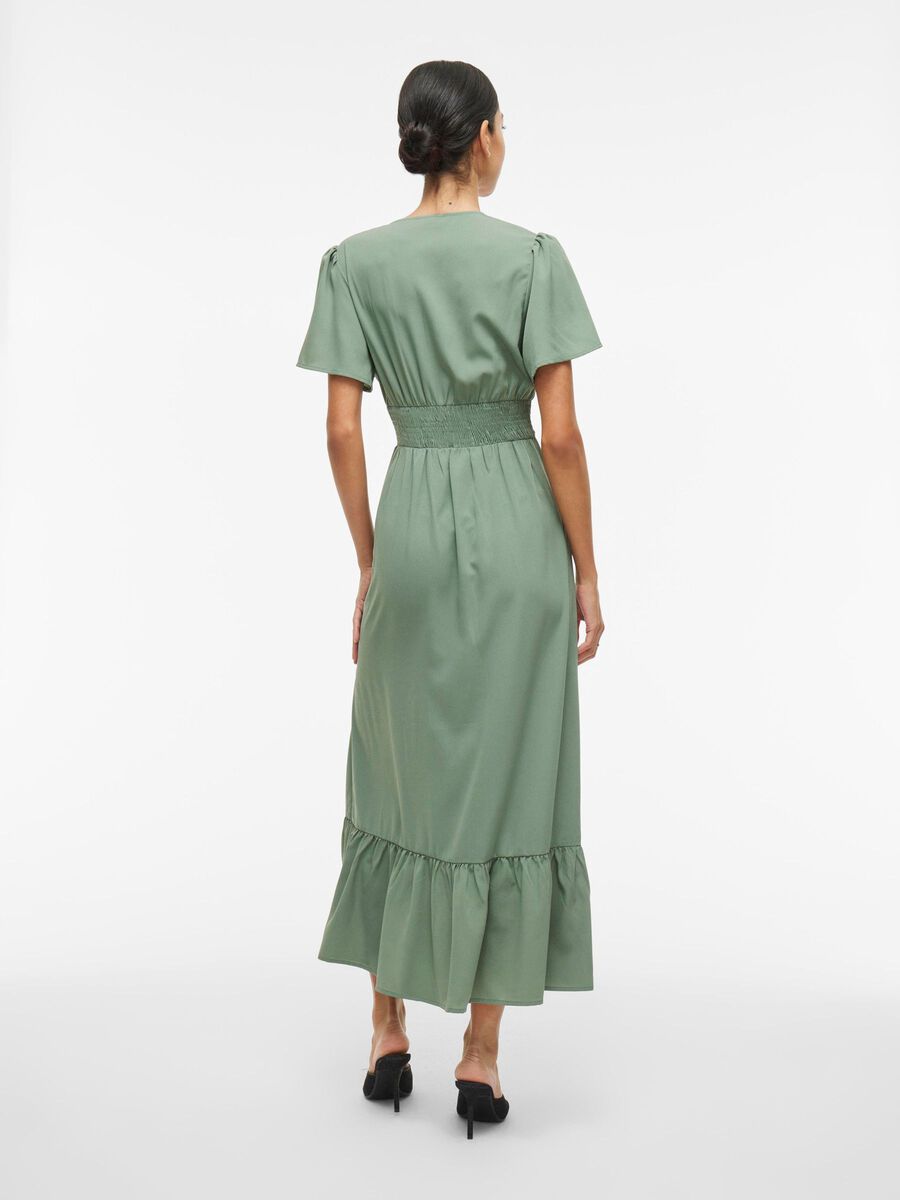 VILA KURZARM MAXIKLEID, Laurel Wreath, highres - 14109687_LaurelWreath_004.jpg