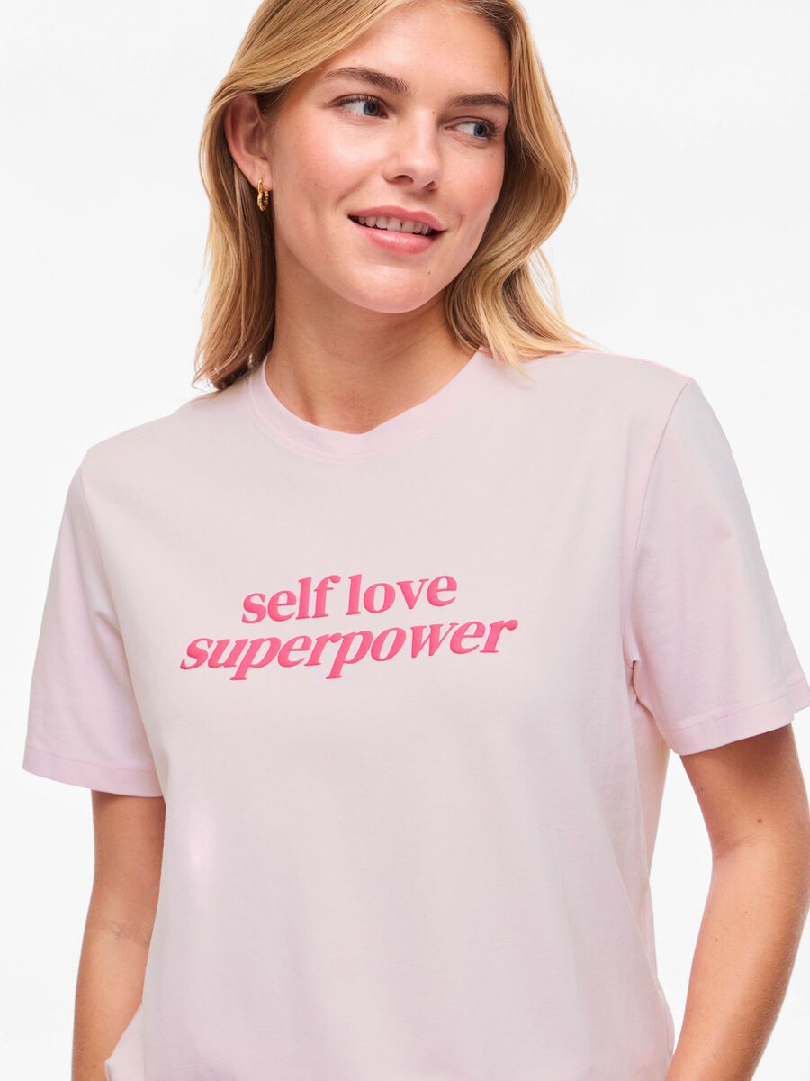 Carousel image - VINORA ROUND NECK T-SHIRT, Cherry Blossom | 3