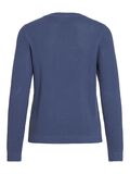 VILA VIDALO - BASIQUE PULL EN MAILLE, Bijou Blue, highres - 14082767_BijouBlue_002.jpg