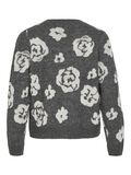 VILA JAQUARD KNITTED PULLOVER, Medium Grey Melange, highres - 14099841_MediumGreyMelange_1131455_002.jpg