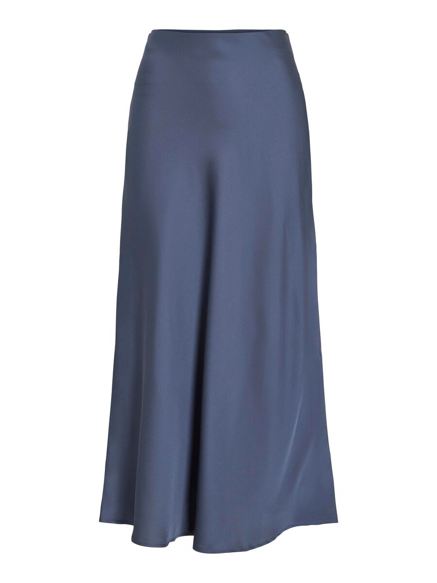 VILA VIELLETTE HIGH WAIST MIDI SKIRT, Vintage Indigo, highres - 14084182_VintageIndigo_001.jpg