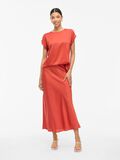 VILA VIELLETTE SHORT SLEEVED TOP, Paprika, highres - 14059563_Paprika_005.jpg