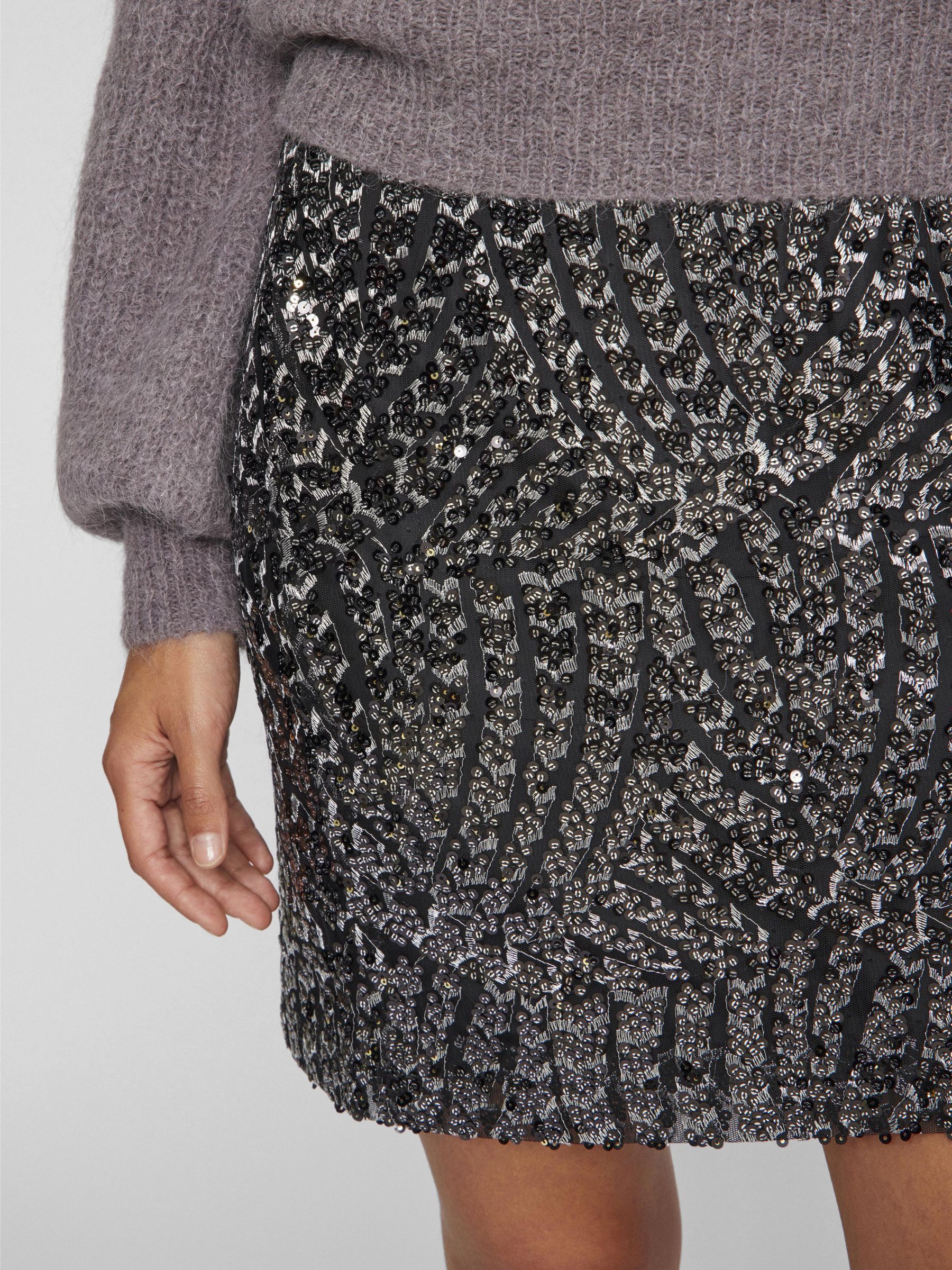 Minigonna paillettes zara shop