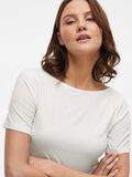 VILA BOATNECK SHORT SLEEVED TOP, Snow White, highres - 14109694_SnowWhite_006.jpg