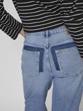 Vila HØJTALJET WIDE FIT JEANS, Light Blue Denim, highres - 14089759_LightBlueDenim_007.jpg