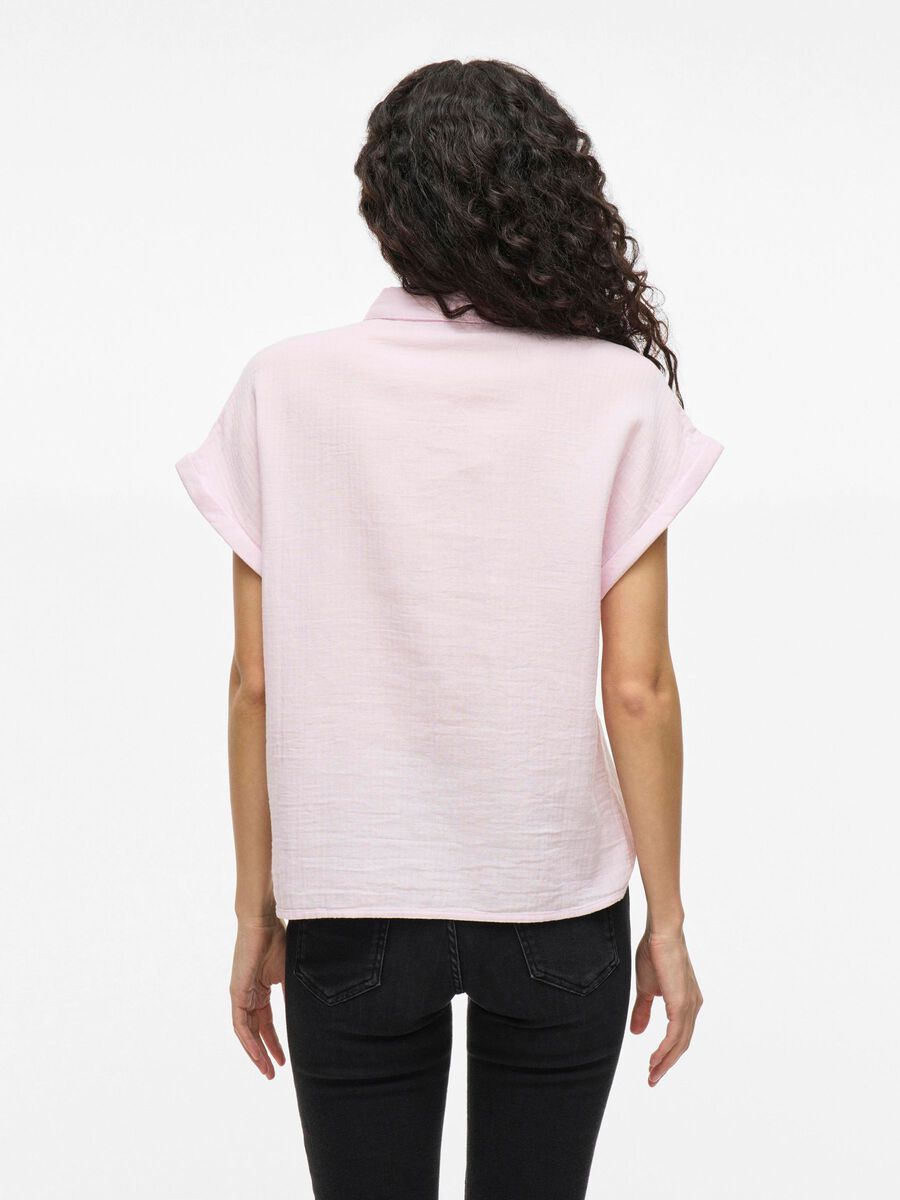 VILA VILANIA SHORT SLEEVED SHIRT, Winsome Orchid, highres - 14105430_WinsomeOrchid_004.jpg