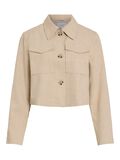 Product image thumbnail - VIROSA BUTTONED JACKET, Super Light Natural Melan | 6