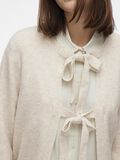VILA VIELLIE TIE FRONT KNITTED TOP, Super Light Natural Melan, highres - 14104656_SuperLightNaturalMelan_006.jpg