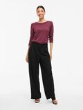 VILA VICLARA HIGH WAIST TROUSERS, Black, highres - 14111215_Black_005.jpg