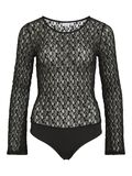 VILA LANGÄRMELIGER SPITZEN BODY, Black, highres - 14101423_Black_001.jpg