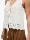 VILA VILISE V-NECK SLEEVELESS TOP, Snow White, highres - 14109402_SnowWhite_006.jpg