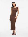VILA VIMALMEN SLEEVELESS MIDI DRESS, Chocolate Brown, highres - 14112681_ChocolateBrown_003.jpg
