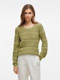 VILA CUELLO REDONDO JERSEY DE PUNTO, Sage, highres - 14104557_Sage_003.jpg