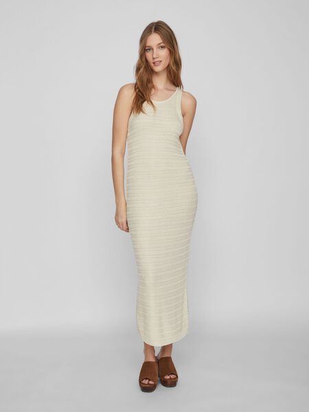 Vila SANS MANCHES ROBE EN MAILLE, Birch, highres - 14084676_Birch_003.jpg