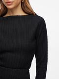VILA BOATNECK LONG SLEEVED TOP, Black Beauty, highres - 14103957_BlackBeauty_006.jpg