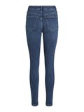 Vila NORMAALIVYÖTÄRÖINEN SKINNY FIT -FARKUT, Medium Blue Denim, highres - 14082132_MediumBlueDenim_002.jpg