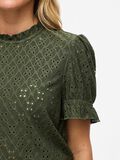 VILA EMBROIDERED SHORT SLEEVED TOP, Deep Depths, highres - 14070251_DeepDepths_006.jpg