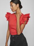 VILA EMBROIDERED CAP SLEEVE TOP, Poppy Red, highres - 14092646_PoppyRed_006.jpg