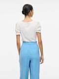 VILA SQUARE NECK SHORT SLEEVED TOP, Snow White, highres - 14108367_SnowWhite_004.jpg