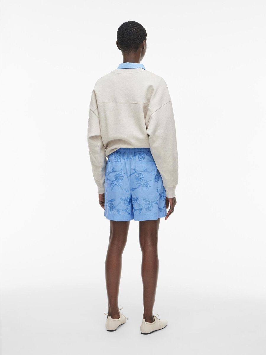 VILA TAILLE HAUTE SHORT, Little Boy Blue, highres - 14105926_LittleBoyBlue_004.jpg