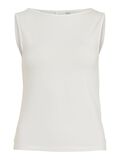 VILA BOATNECK SLEEVELESS TOP, Snow White, highres - 14109693_SnowWhite_001.jpg