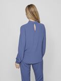 VILA HIGH NECK OBERTEIL MIT LANGEN ÄRMELN, Bijou Blue, highres - 14098954_BijouBlue_004.jpg