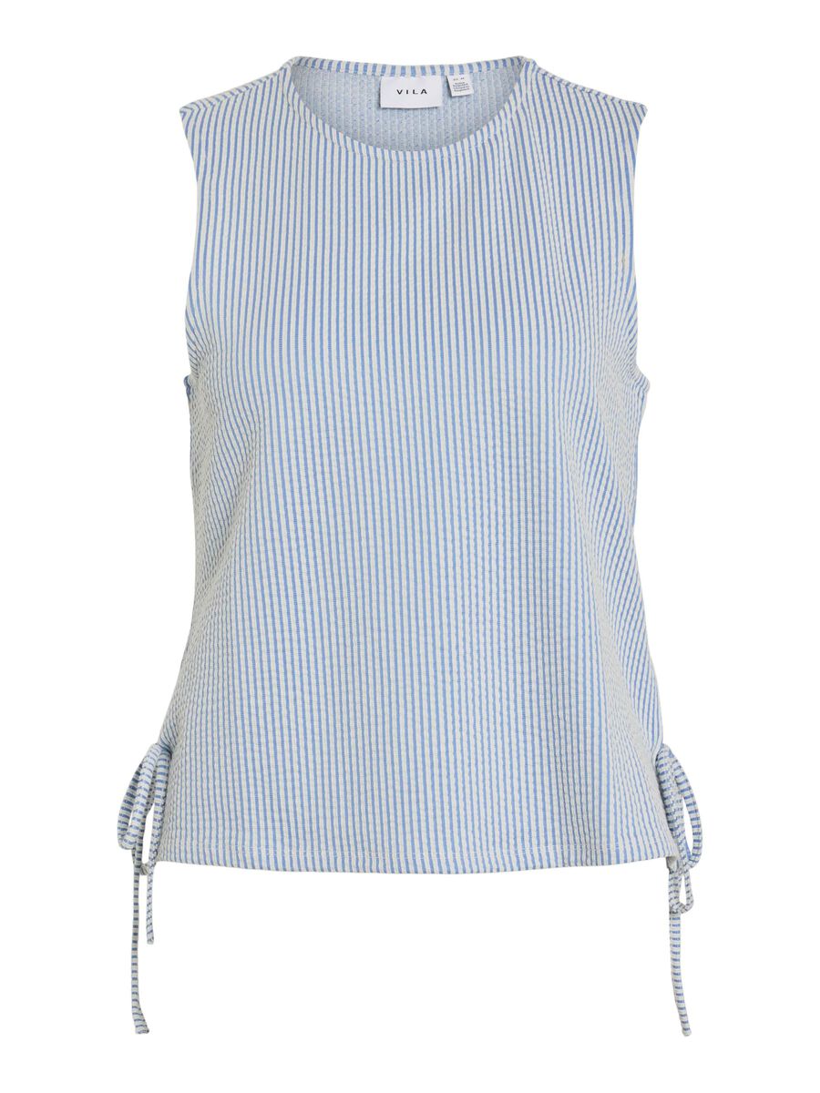 VILA ROUND NECK SLEEVELESS TOP, Regatta, highres - 14107225_Regatta_1189898_001.jpg
