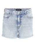 Noisy May TAILLE HAUTE SHORTS EN JEAN, Light Blue Denim, highres - 27029490_LightBlueDenim_001.jpg