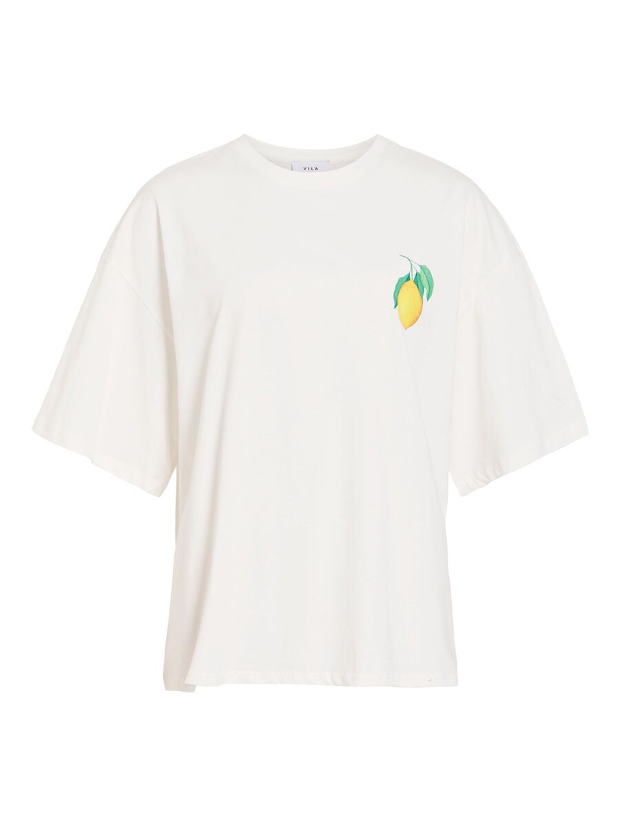 Carousel image - CUELLO REDONDO VILEMON CAMISETA EXTRAGRANDE, Cloud Dancer | 6