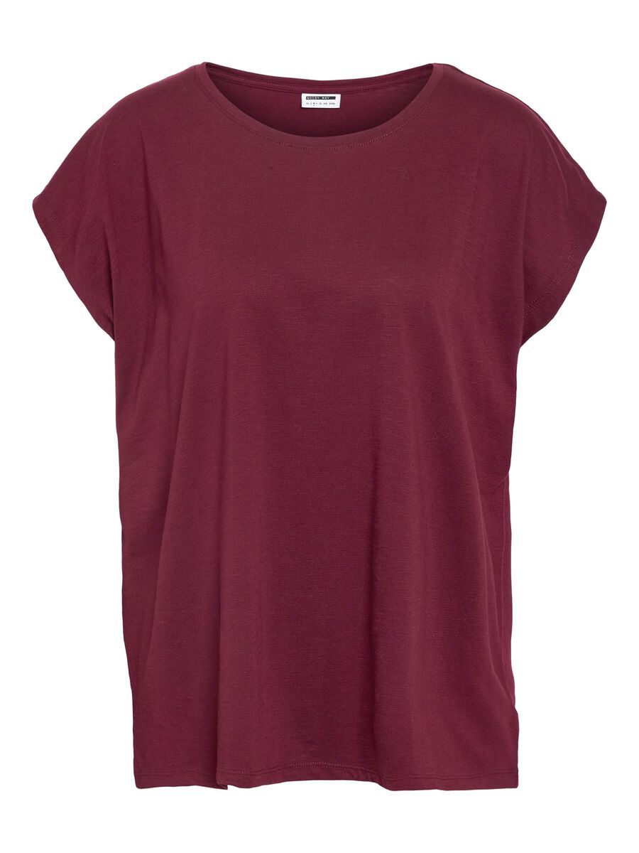 Noisy May OVERSIZED T-SHIRT, Windsor Wine, highres - 27002573_WindsorWine_001.jpg