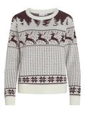 Vila CHRISTMAS KNITTED PULLOVER, Snow White, highres - 14051551_SnowWhite_1000052_001.jpg