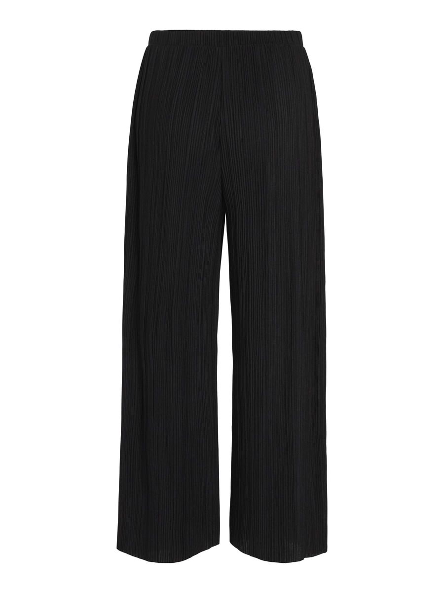 VILA HÖG MIDJA CULOTTES BYXOR, Black Beauty, highres - 14096324_BlackBeauty_002.jpg