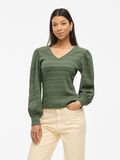 VILA V-NECK LONG SLEEVED TOP, Laurel Wreath, highres - 14110282_LaurelWreath_003.jpg