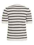 VILA SHORT SLEEVED KNITTED TOP, White Alyssum, highres - 14106601_WhiteAlyssum_1180712_002.jpg