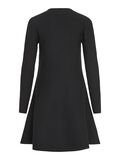 VILA SHORT KNITTED DRESS, Black Beauty, highres - 14104662_BlackBeauty_002.jpg