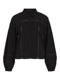 VILA À MANCHES LONGUES CHEMISE, Black Beauty, highres - 14100296_BlackBeauty_001.jpg