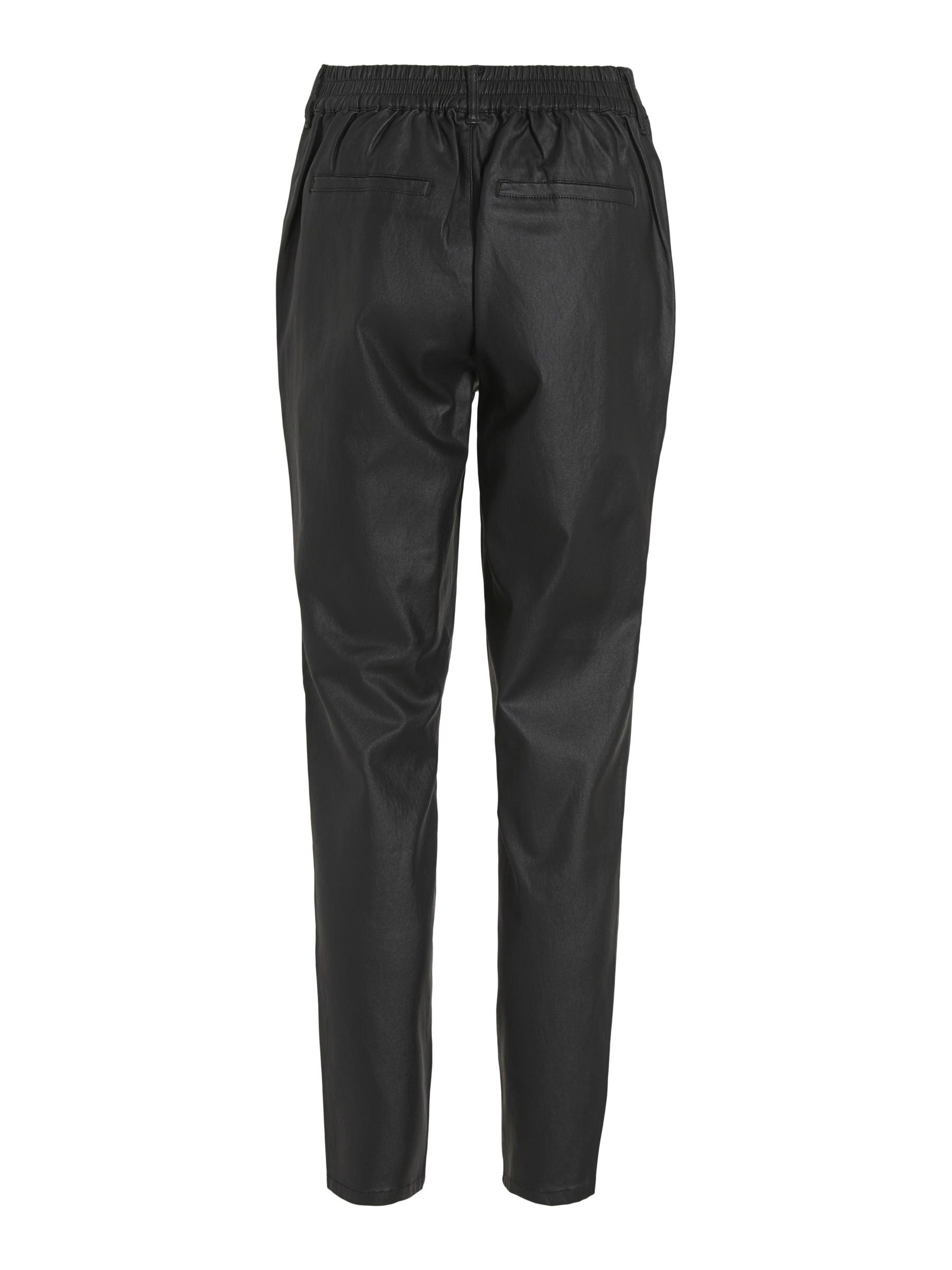 Vila leather new arrivals trousers