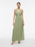 VILA SLEEVELESS MAXI DRESS, Swamp, highres - 14094107_Swamp_003.jpg