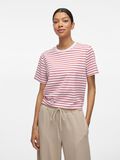 VILA ROUND NECK T-SHIRT, Aurora Red, highres - 14107264_AuroraRed_1188101_003.jpg