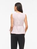 Product image thumbnail - VIJIMBA RONDE HALS MOUWLOZE TOP, Cherry Blossom | 2