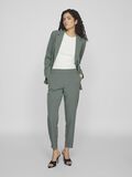Vila MID-RISE CROPPED TROUSERS, Duck Green, highres - 14081274_DuckGreen_005.jpg