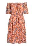 Vila FLORAL OFF-SHOULDER DRESS, Orange.Com, highres - 14081254_OrangeCom_986945_001.jpg