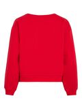 VILA VIHOLLIE - COL ROND SWEAT-SHIRT À MANCHES LONGUES, Racing Red, highres - 14112089_RacingRed_1234079_002.jpg