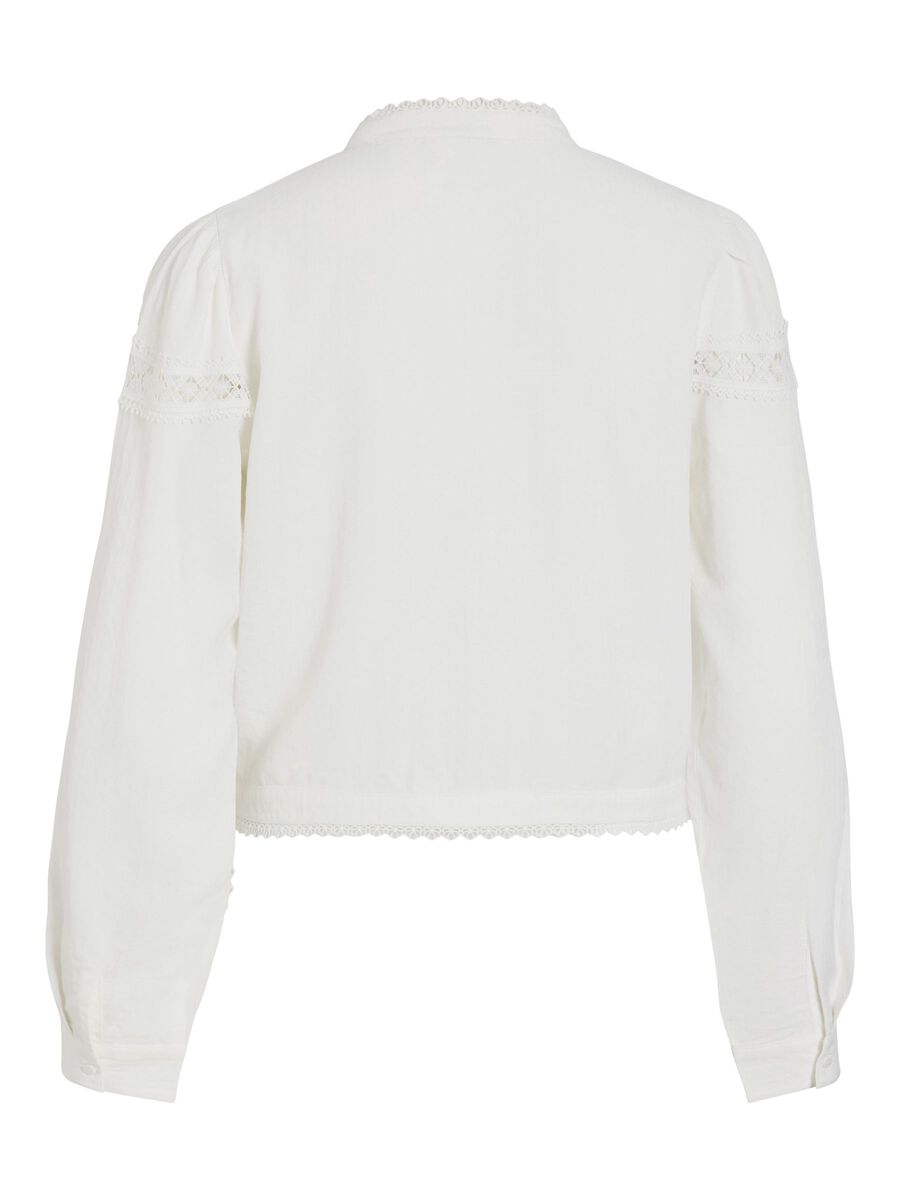 VILA HIGH NECK SHIRT, Cloud Dancer, highres - 14105810_CloudDancer_002.jpg