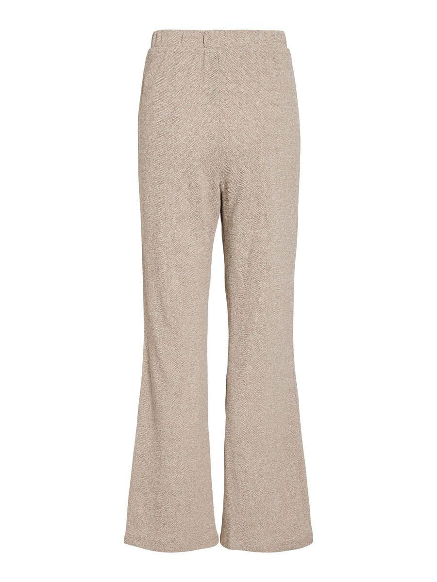 VILA HIGH WAIST TROUSERS, Super Light Natural Melan, highres - 14108869_SuperLightNaturalMelan_002.jpg